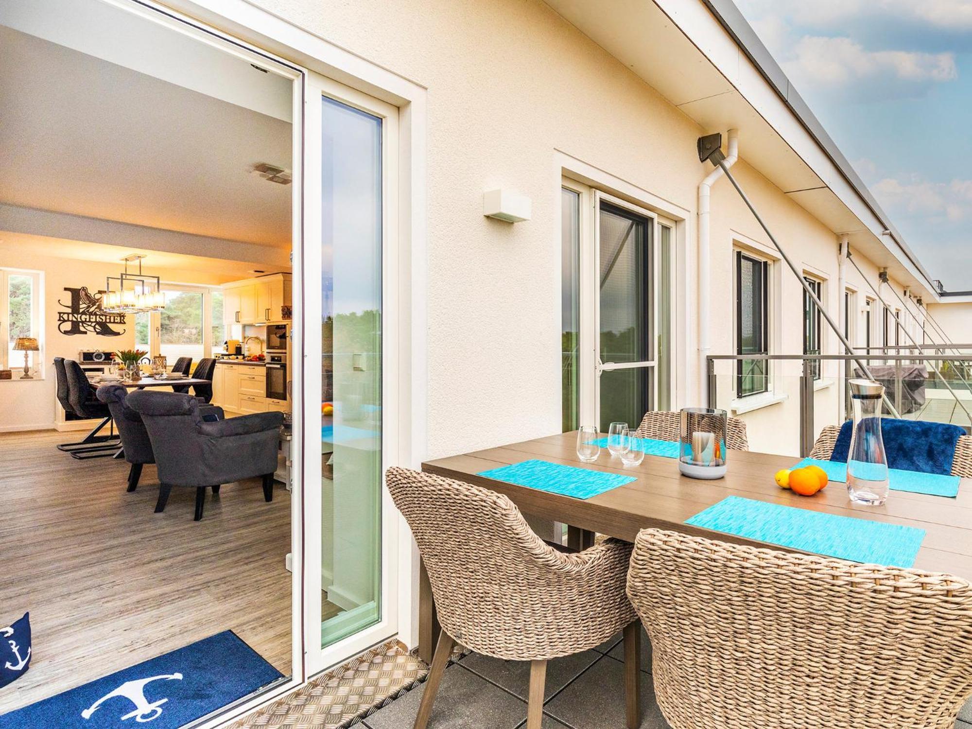 Fewo Prora - Kingfisher Dachterrasse บินซ์ ภายนอก รูปภาพ