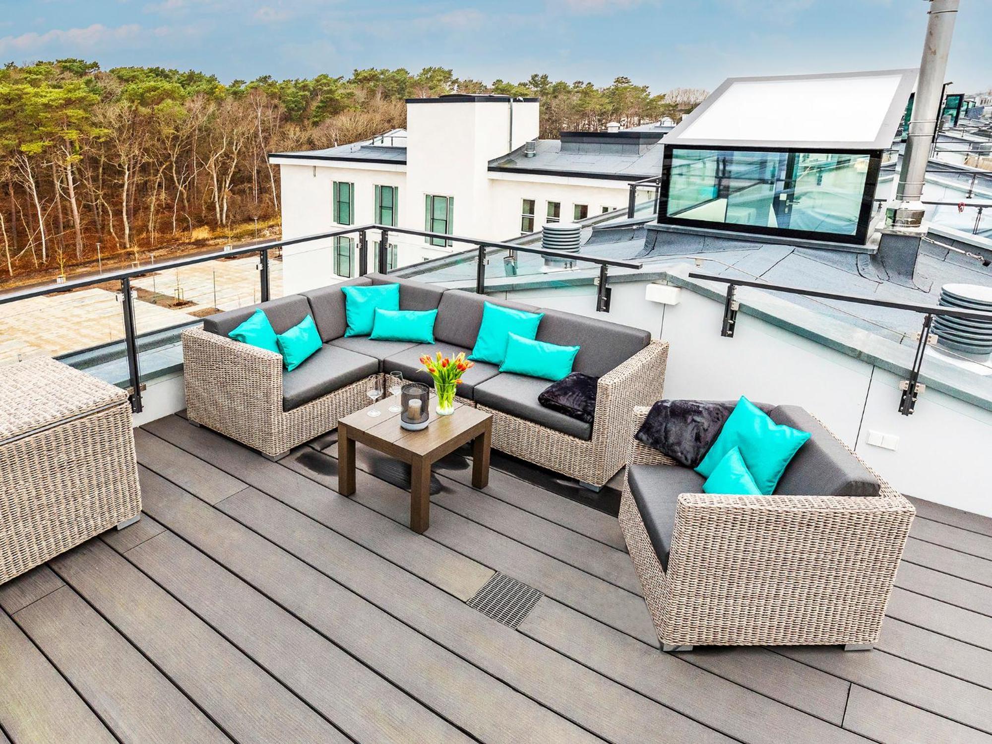 Fewo Prora - Kingfisher Dachterrasse บินซ์ ภายนอก รูปภาพ